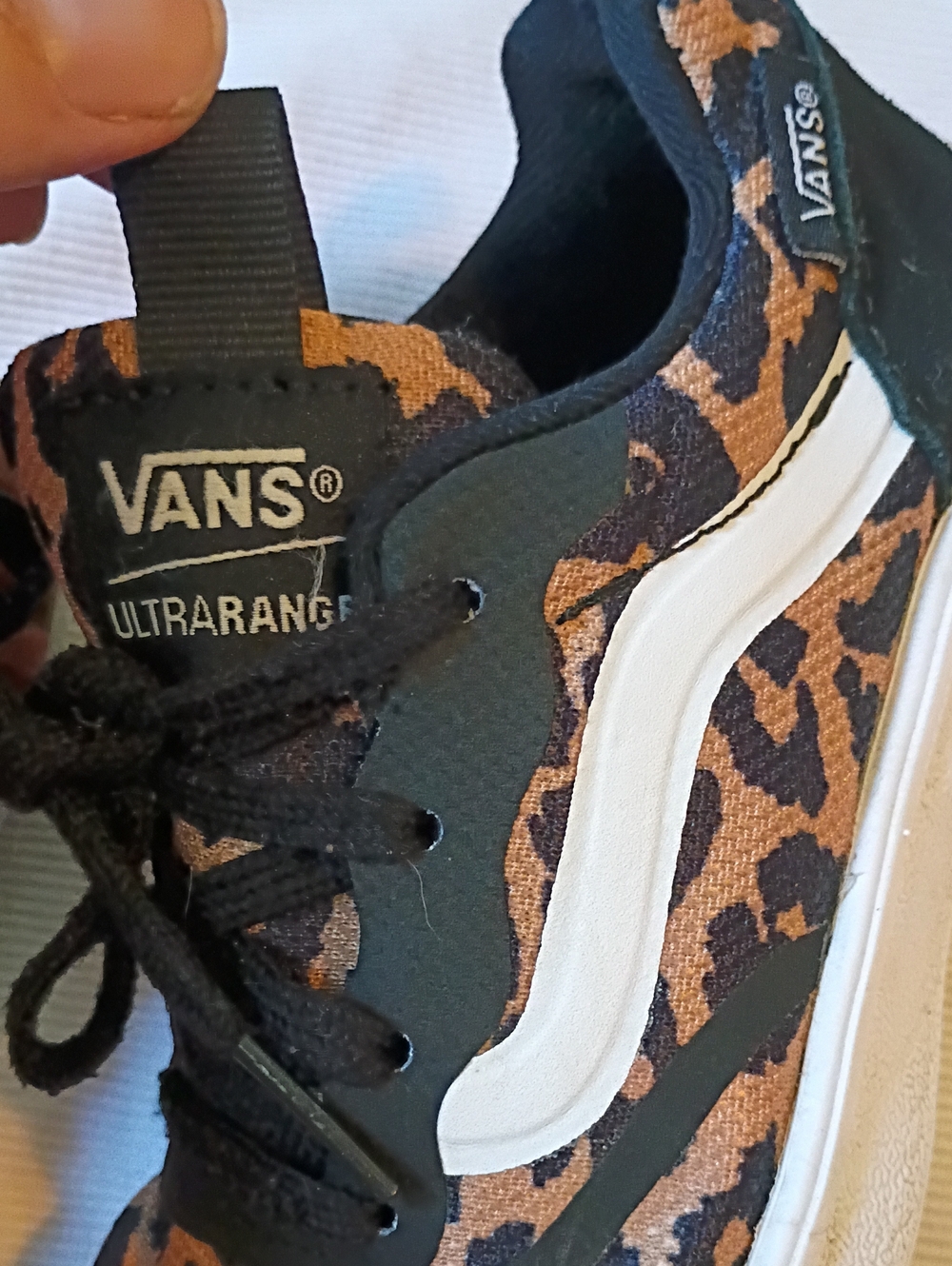 Vans Ultra Range Leopard Print Mesh Sneaker - Picture 9 of 9